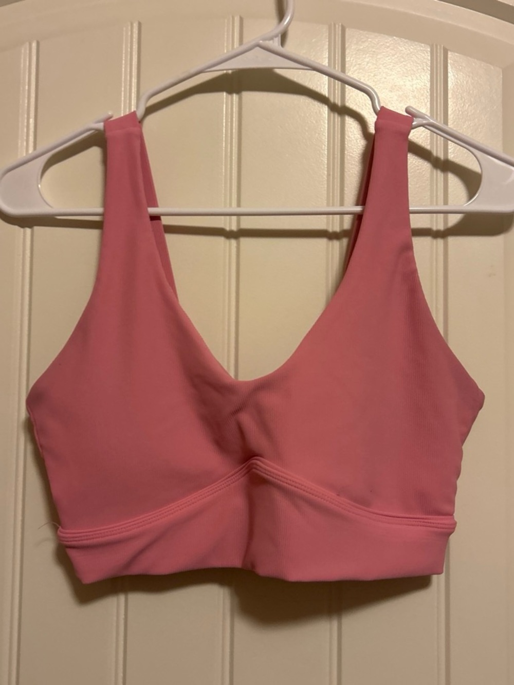 Women’s Pink Seamless Bralette and legging set
